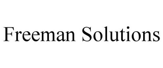 FREEMAN SOLUTIONS