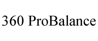 360 PROBALANCE