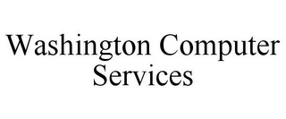 WASHINGTON COMPUTER SERVICES