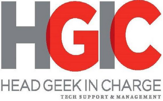 HGIC HEAD GEEK IN CHARGE TECH SUPPORT & MANAGEMENT