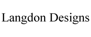 LANGDON DESIGNS