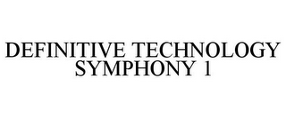 DEFINITIVE TECHNOLOGY SYMPHONY 1