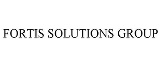 FORTIS SOLUTIONS GROUP