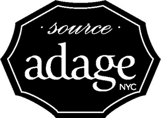 · SOURCE · ADAGE NYC