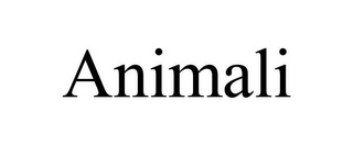 ANIMALI