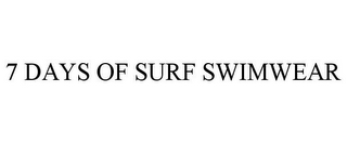 7 DAYS OF SURF SWIMWEAR