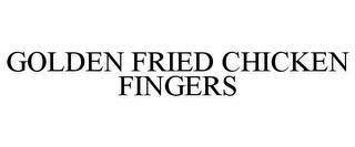 GOLDEN FRIED CHICKEN FINGERS