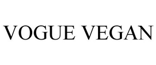 VOGUE VEGAN