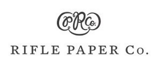 R P CO. RIFLE PAPER CO.