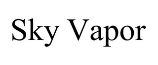 SKY VAPOR