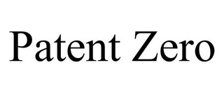 PATENT ZERO