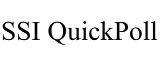 SSI QUICKPOLL