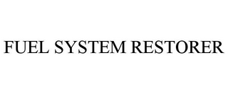 FUEL SYSTEM RESTORER