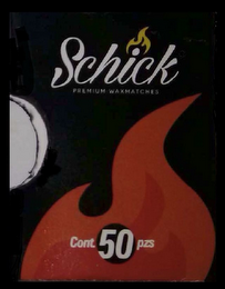 SCHICK PREMIUM WAXMATCHES CONT. 50 PZS