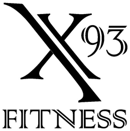 X 93 FITNESS