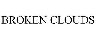 BROKEN CLOUDS