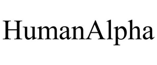 HUMANALPHA