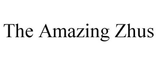 THE AMAZING ZHUS