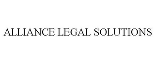 ALLIANCE LEGAL SOLUTIONS