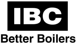 IBC BETTER BOILERS