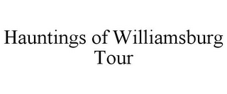 HAUNTINGS OF WILLIAMSBURG TOUR