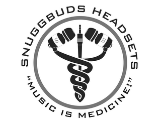 SB SNUGGBUDS HEADSETS "MUSIC IS MEDICINE!"