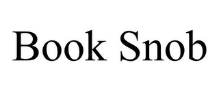 BOOK SNOB