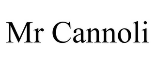 MR CANNOLI