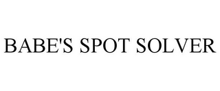 BABE'S SPOT SOLVER