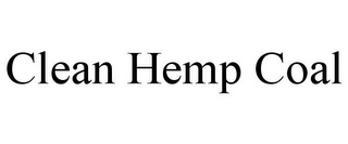 CLEAN HEMP COAL