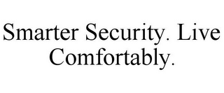 SMARTER SECURITY. LIVE COMFORTABLY.