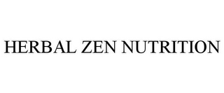 HERBAL ZEN NUTRITION