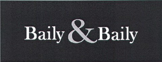BAILY & BAILY