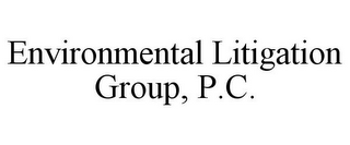 ENVIRONMENTAL LITIGATION GROUP, P.C.