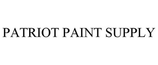 PATRIOT PAINT SUPPLY