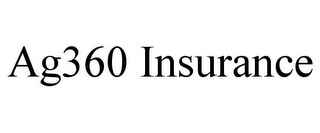 AG360 INSURANCE