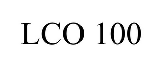 LCO 100