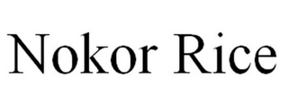 NOKOR RICE