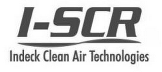 I-SCR INDECK CLEAN AIR TECHNOLOGIES