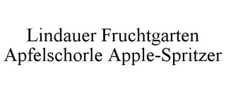 LINDAUER FRUCHTGARTEN APFELSCHORLE APPLE-SPRITZER