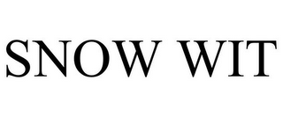 SNOW WIT