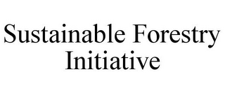 SUSTAINABLE FORESTRY INITIATIVE