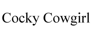COCKY COWGIRL