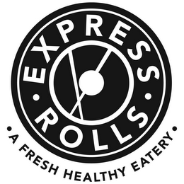 EXPRESS ROLLS · A FRESH HEALTHY EATERY ·