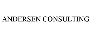 ANDERSEN CONSULTING