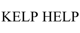 KELP HELP