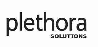 PLETHORA SOLUTIONS