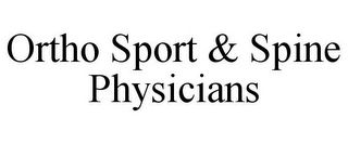 ORTHO SPORT & SPINE PHYSICIANS