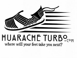 HUARACHE TURBO.COM WHERE WILL YOUR FEET TAKE YOU NEXT?