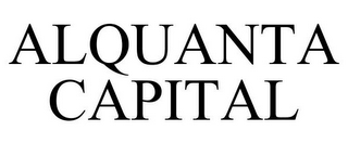 ALQUANTA CAPITAL